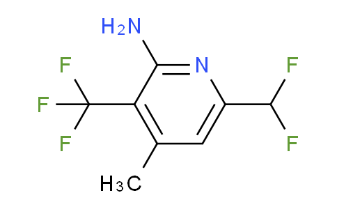 AM130726 | 1805148-12-2 | 2-Amino-6-(difluoromethyl)-4-methyl-3-(trifluoromethyl)pyridine
