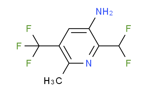 AM130733 | 1805148-33-7 | 3-Amino-2-(difluoromethyl)-6-methyl-5-(trifluoromethyl)pyridine