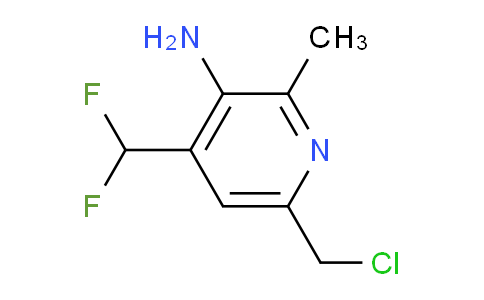 AM130734 | 1804714-76-8 | 3-Amino-6-(chloromethyl)-4-(difluoromethyl)-2-methylpyridine