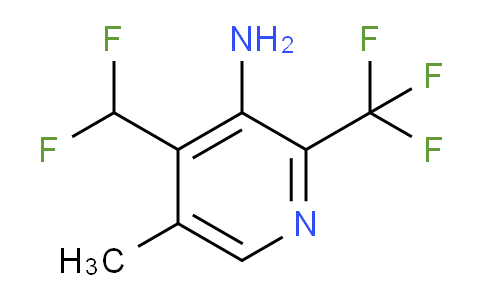AM130736 | 1805351-21-6 | 3-Amino-4-(difluoromethyl)-5-methyl-2-(trifluoromethyl)pyridine