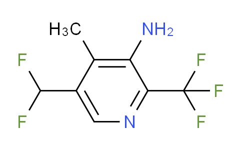 AM130742 | 1806888-11-8 | 3-Amino-5-(difluoromethyl)-4-methyl-2-(trifluoromethyl)pyridine