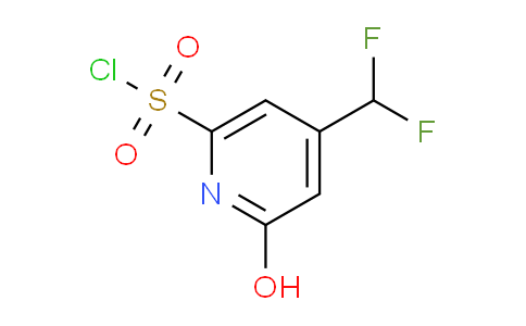 AM13075 | 1804702-30-4 | 4-(Difluoromethyl)-2-hydroxypyridine-6-sulfonyl chloride
