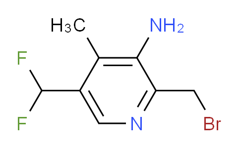 AM130753 | 1805982-82-4 | 3-Amino-2-(bromomethyl)-5-(difluoromethyl)-4-methylpyridine