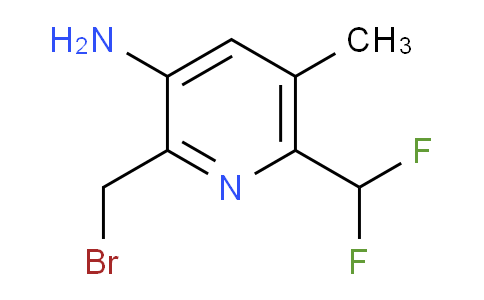 AM130755 | 1805147-10-7 | 3-Amino-2-(bromomethyl)-6-(difluoromethyl)-5-methylpyridine