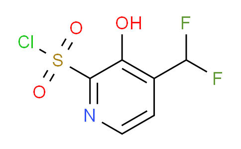 AM13076 | 1805316-23-7 | 4-(Difluoromethyl)-3-hydroxypyridine-2-sulfonyl chloride