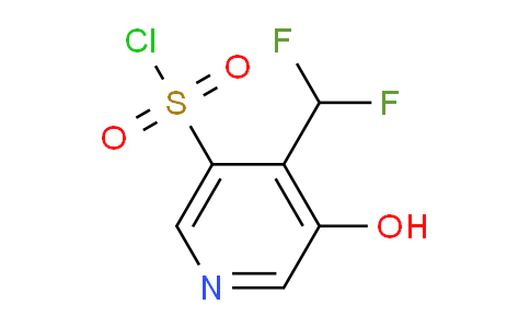 AM13077 | 1805322-29-5 | 4-(Difluoromethyl)-3-hydroxypyridine-5-sulfonyl chloride