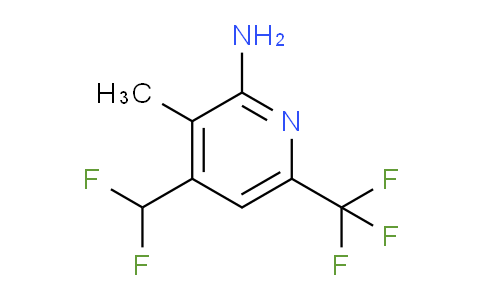 AM130779 | 1806894-52-9 | 2-Amino-4-(difluoromethyl)-3-methyl-6-(trifluoromethyl)pyridine