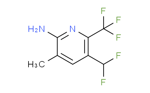 AM130783 | 1806818-96-1 | 2-Amino-5-(difluoromethyl)-3-methyl-6-(trifluoromethyl)pyridine