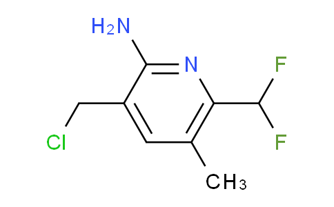 AM130788 | 1805351-05-6 | 2-Amino-3-(chloromethyl)-6-(difluoromethyl)-5-methylpyridine