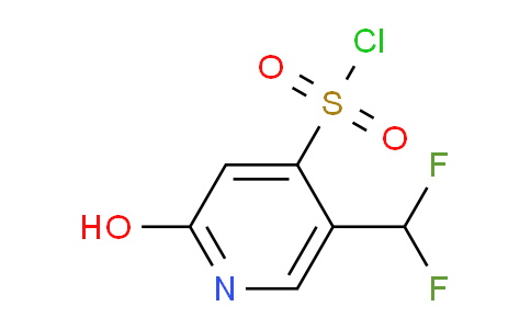 5-(Difluoromethyl)-2-hydroxypyridine-4-sulfonyl chloride