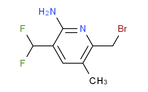 AM130801 | 1805982-67-5 | 2-Amino-6-(bromomethyl)-3-(difluoromethyl)-5-methylpyridine
