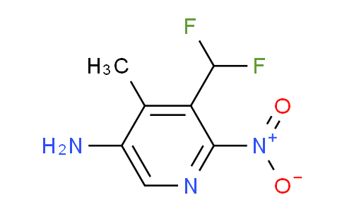 AM130808 | 1804686-37-0 | 5-Amino-3-(difluoromethyl)-4-methyl-2-nitropyridine