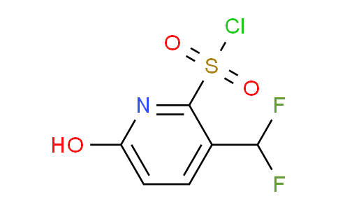 3-(Difluoromethyl)-6-hydroxypyridine-2-sulfonyl chloride