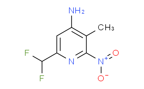 AM130816 | 1803686-40-9 | 4-Amino-6-(difluoromethyl)-3-methyl-2-nitropyridine