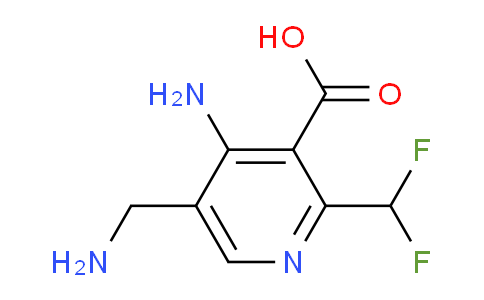 AM130817 | 1806007-75-9 | 4-Amino-5-(aminomethyl)-2-(difluoromethyl)pyridine-3-carboxylic acid