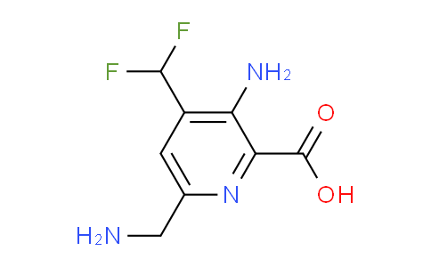 AM130818 | 1805337-01-2 | 3-Amino-6-(aminomethyl)-4-(difluoromethyl)pyridine-2-carboxylic acid