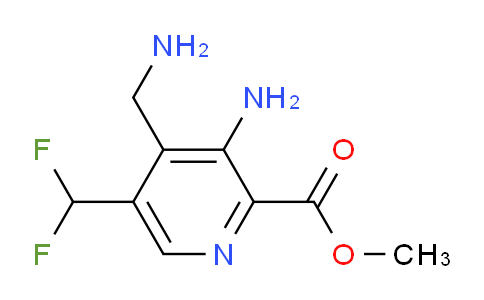 AM130823 | 1805231-28-0 | Methyl 3-amino-4-(aminomethyl)-5-(difluoromethyl)pyridine-2-carboxylate