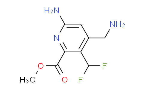 Methyl 6-amino-4-(aminomethyl)-3-(difluoromethyl)pyridine-2-carboxylate