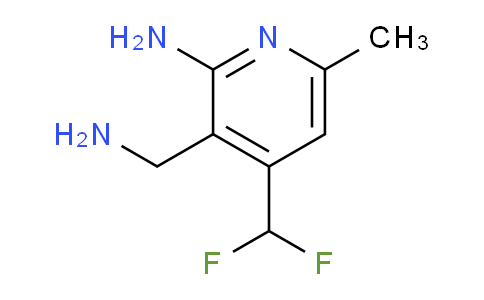 2-Amino-3-(aminomethyl)-4-(difluoromethyl)-6-methylpyridine