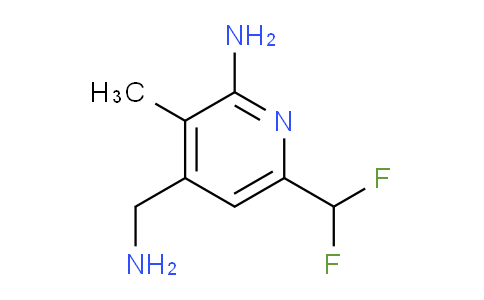 2-Amino-4-(aminomethyl)-6-(difluoromethyl)-3-methylpyridine