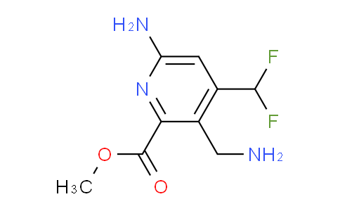 Methyl 6-amino-3-(aminomethyl)-4-(difluoromethyl)pyridine-2-carboxylate