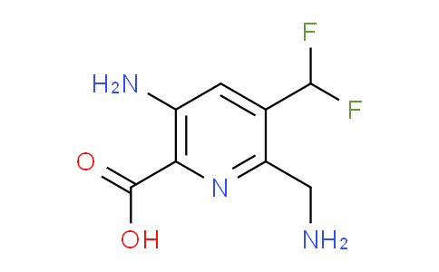 AM130839 | 1806828-33-0 | 5-Amino-2-(aminomethyl)-3-(difluoromethyl)pyridine-6-carboxylic acid