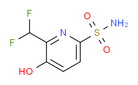 2-(Difluoromethyl)-3-hydroxypyridine-6-sulfonamide