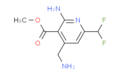 Methyl 2-amino-4-(aminomethyl)-6-(difluoromethyl)pyridine-3-carboxylate