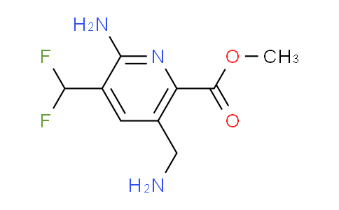 Methyl 2-amino-5-(aminomethyl)-3-(difluoromethyl)pyridine-6-carboxylate
