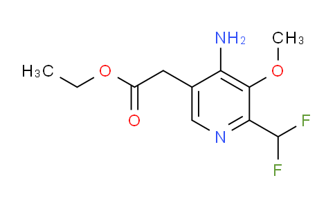 AM130849 | 1806825-05-7 | Ethyl 4-amino-2-(difluoromethyl)-3-methoxypyridine-5-acetate