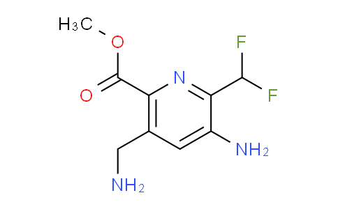 AM130860 | 1805337-13-6 | Methyl 3-amino-5-(aminomethyl)-2-(difluoromethyl)pyridine-6-carboxylate