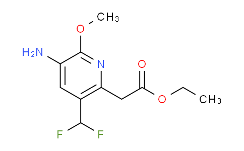 AM130863 | 1805978-07-7 | Ethyl 3-amino-5-(difluoromethyl)-2-methoxypyridine-6-acetate