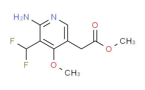 Methyl 2-amino-3-(difluoromethyl)-4-methoxypyridine-5-acetate