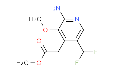 AM130874 | 1803684-44-7 | Methyl 2-amino-5-(difluoromethyl)-3-methoxypyridine-4-acetate