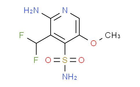 2-Amino-3-(difluoromethyl)-5-methoxypyridine-4-sulfonamide