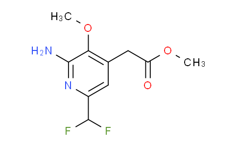 AM130878 | 1805143-74-1 | Methyl 2-amino-6-(difluoromethyl)-3-methoxypyridine-4-acetate