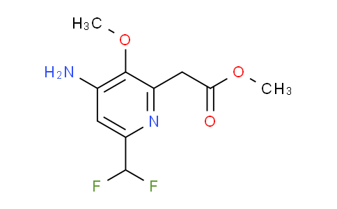 AM130890 | 1806799-60-9 | Methyl 4-amino-6-(difluoromethyl)-3-methoxypyridine-2-acetate