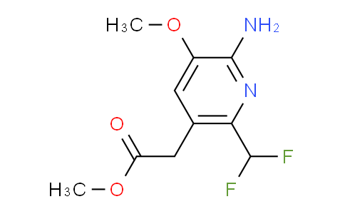 AM130895 | 1805363-69-2 | Methyl 2-amino-6-(difluoromethyl)-3-methoxypyridine-5-acetate