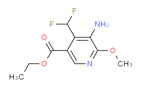 AM130896 | 1806899-02-4 | Ethyl 3-amino-4-(difluoromethyl)-2-methoxypyridine-5-carboxylate