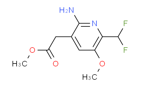 AM130897 | 1805224-31-0 | Methyl 2-amino-6-(difluoromethyl)-5-methoxypyridine-3-acetate