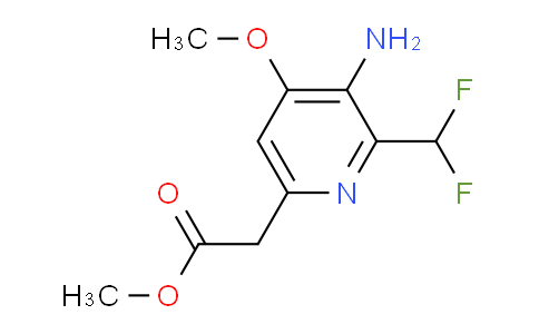 AM130898 | 1806899-26-2 | Methyl 3-amino-2-(difluoromethyl)-4-methoxypyridine-6-acetate