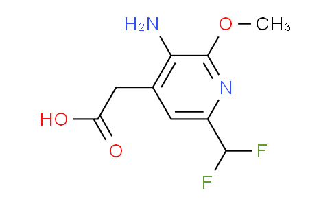 AM130900 | 1806899-12-6 | 3-Amino-6-(difluoromethyl)-2-methoxypyridine-4-acetic acid