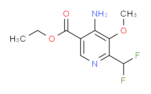 AM130901 | 1805142-91-9 | Ethyl 4-amino-2-(difluoromethyl)-3-methoxypyridine-5-carboxylate