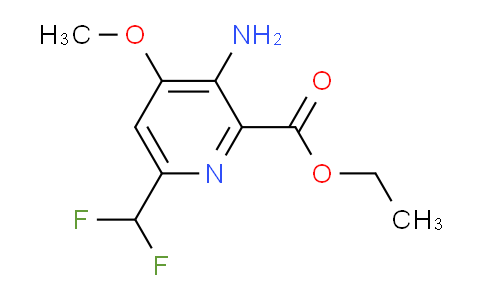 AM130902 | 1805011-56-6 | Ethyl 3-amino-6-(difluoromethyl)-4-methoxypyridine-2-carboxylate