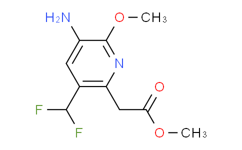 AM130903 | 1803684-92-5 | Methyl 3-amino-5-(difluoromethyl)-2-methoxypyridine-6-acetate