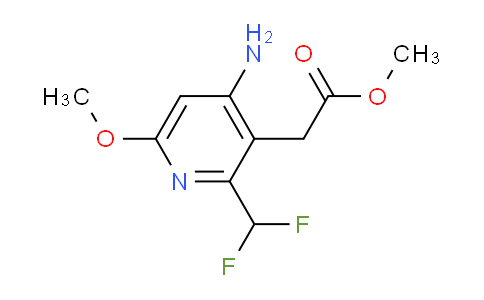 AM130908 | 1806891-33-7 | Methyl 4-amino-2-(difluoromethyl)-6-methoxypyridine-3-acetate