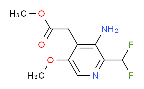 AM130909 | 1803684-59-4 | Methyl 3-amino-2-(difluoromethyl)-5-methoxypyridine-4-acetate