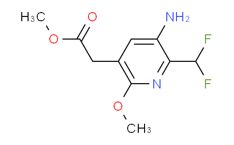 AM130910 | 1806795-46-9 | Methyl 3-amino-2-(difluoromethyl)-6-methoxypyridine-5-acetate