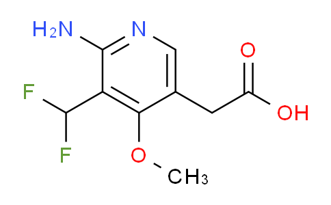 AM130911 | 1805223-35-1 | 2-Amino-3-(difluoromethyl)-4-methoxypyridine-5-acetic acid
