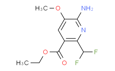 AM130912 | 1806794-74-0 | Ethyl 2-amino-6-(difluoromethyl)-3-methoxypyridine-5-carboxylate
